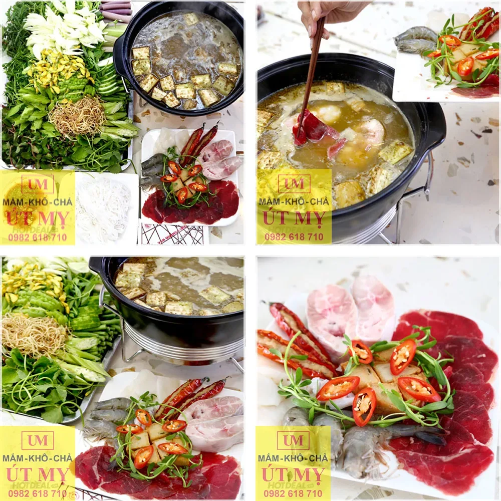 Lẩu mắm cá linh miền tây